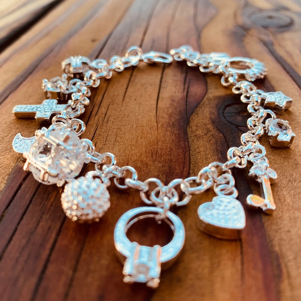 BEST WISHES ♡ Silver Bracelet GIFT - Picture 5 of 10